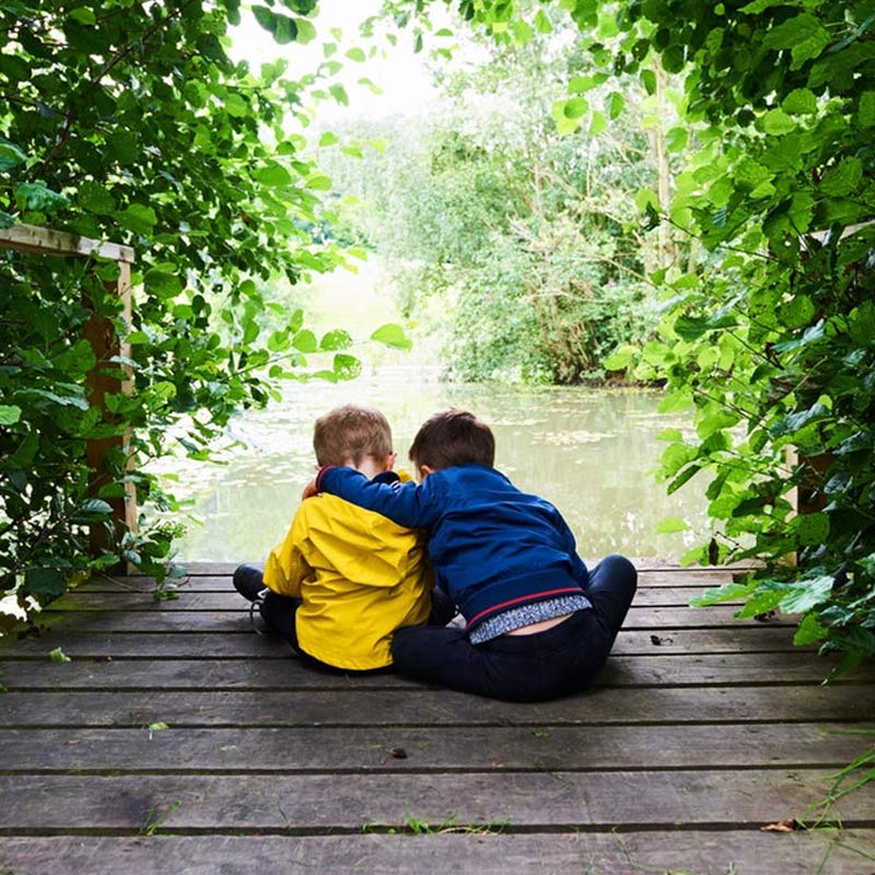 Children at the Fish Hotel